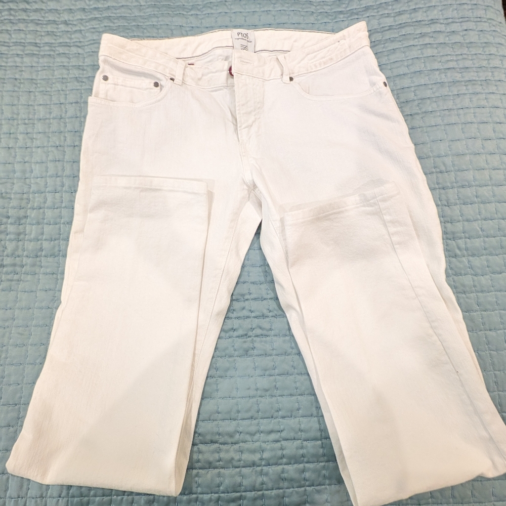 PT05 White Jeans Size 32/29